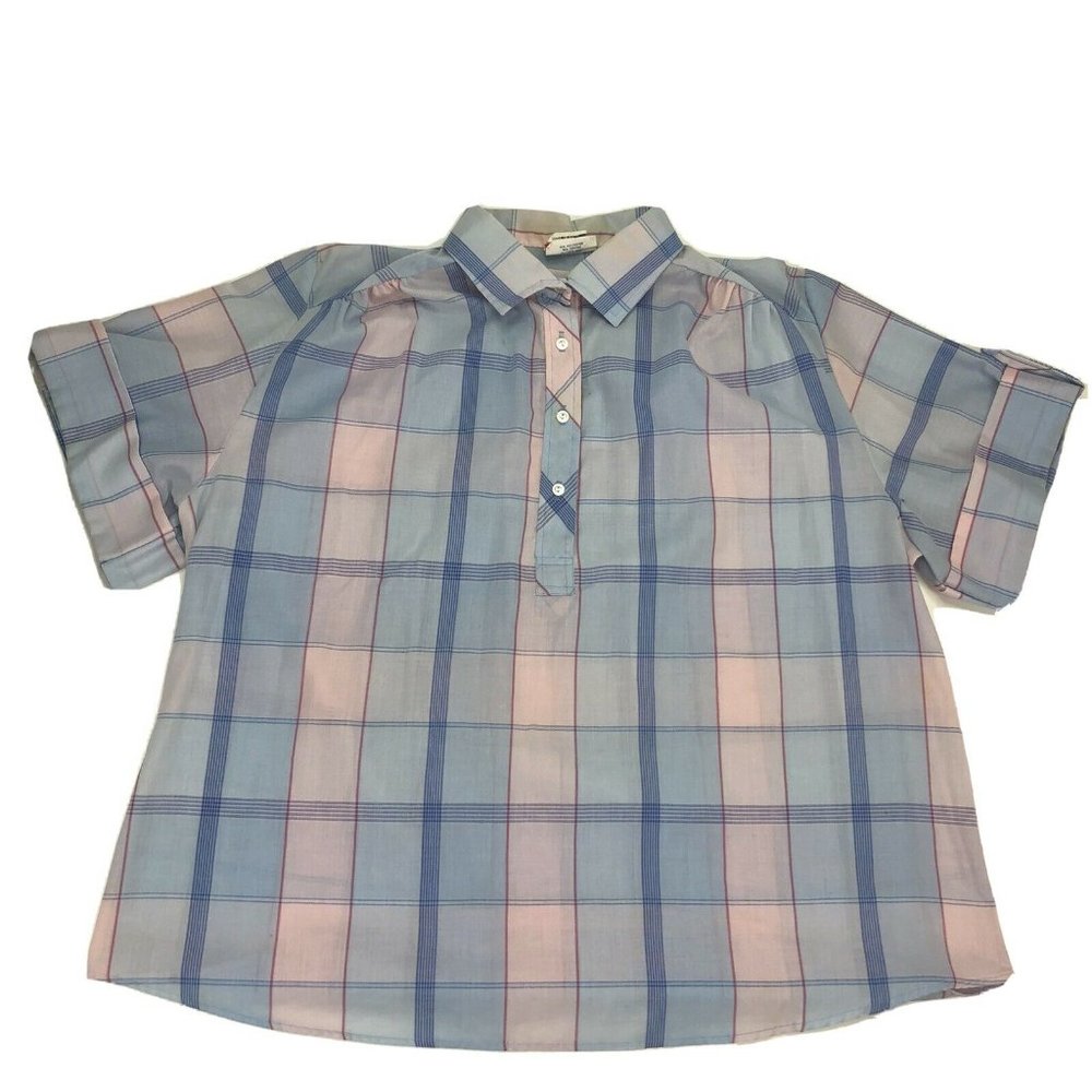 Shirt Links Womens Button Collard Shirt